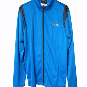 AND1 Men's Vibrant Blue Lightweight Jacket